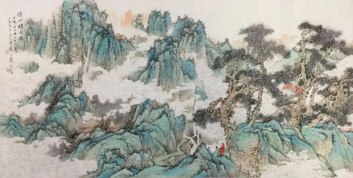 翰墨烟雲——王大庆中国山水画艺术- 知乎