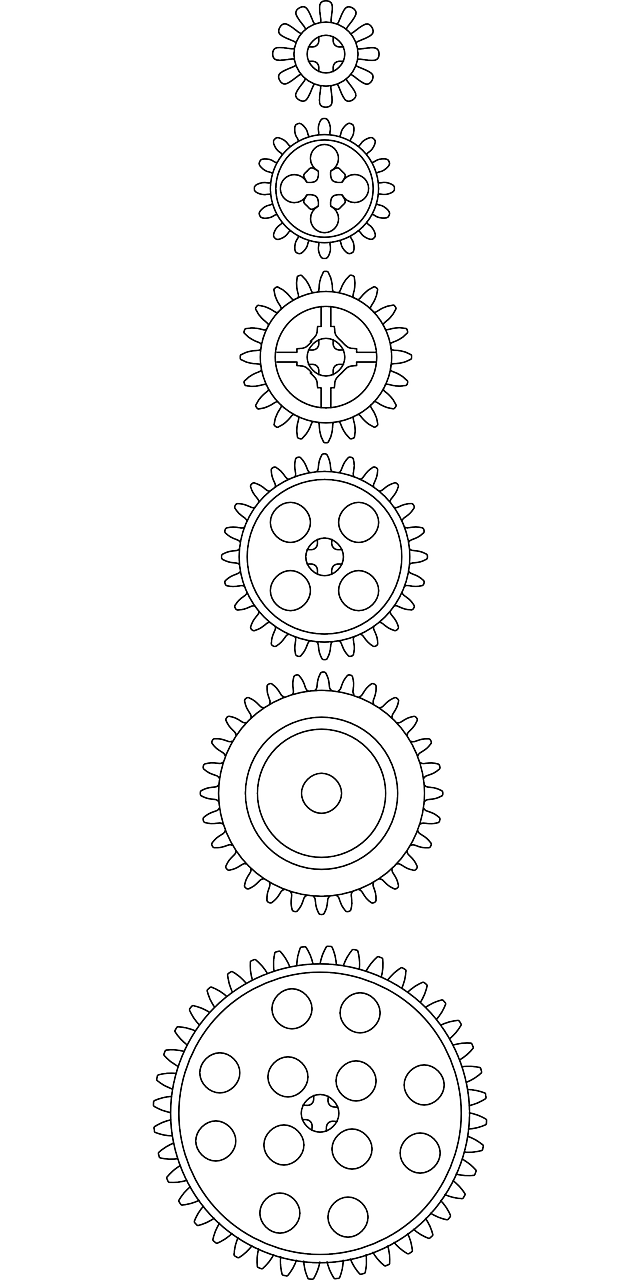 迷你小风扇齿轮怎么装