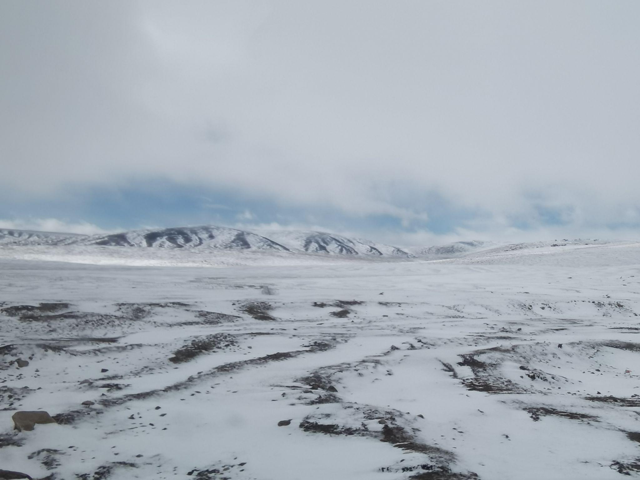 乌鲁木齐雪景 真实图片