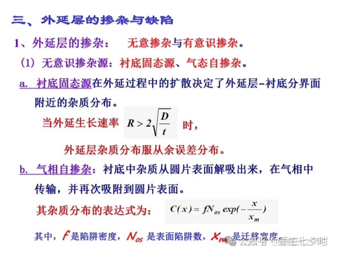 半导体“硅(Si)外延生长”工艺技术的详解; - 知乎