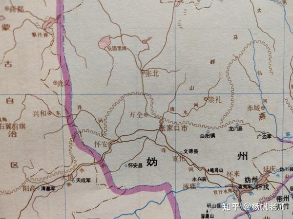 古地名演变:河北张家口地名及区划演变过程 - 知乎