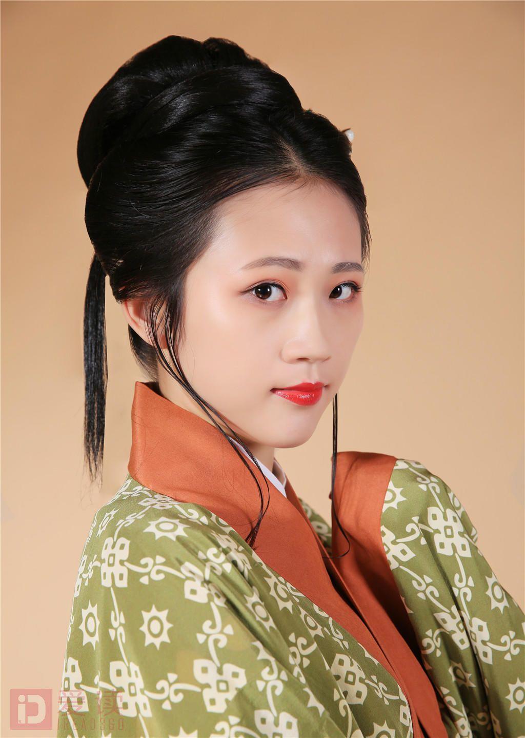 古装影视发型之东汉贵族女子造型二