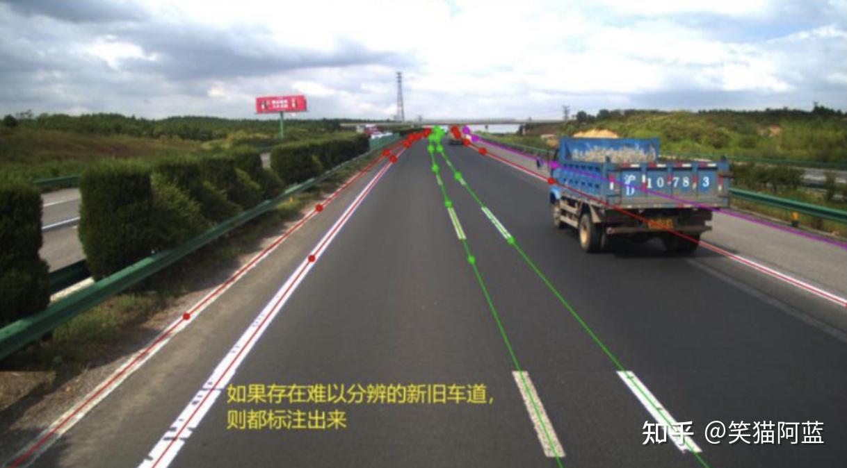 自動駕駛數據標註2d車道線標註