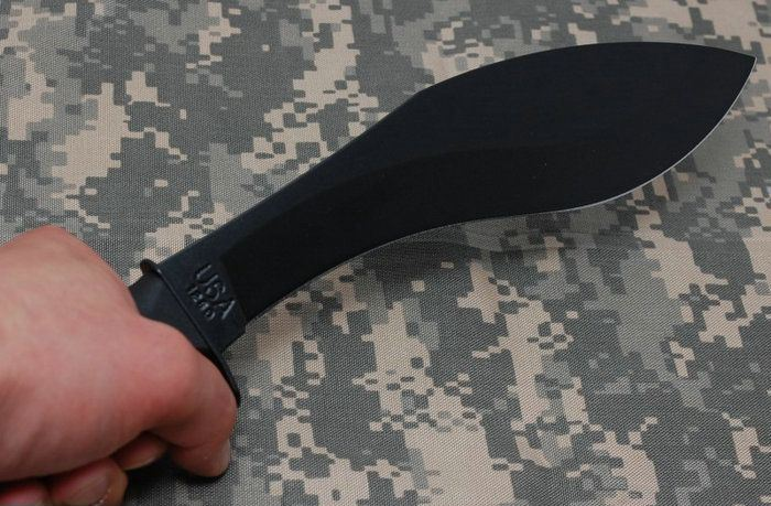 世界名刀kabar美国卡巴1280小号库克锐弯刀