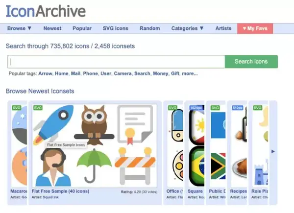 30 个免费 icon 下载网站推荐：图标、SVG、矢量图等使用指南 | Eagle - 知乎