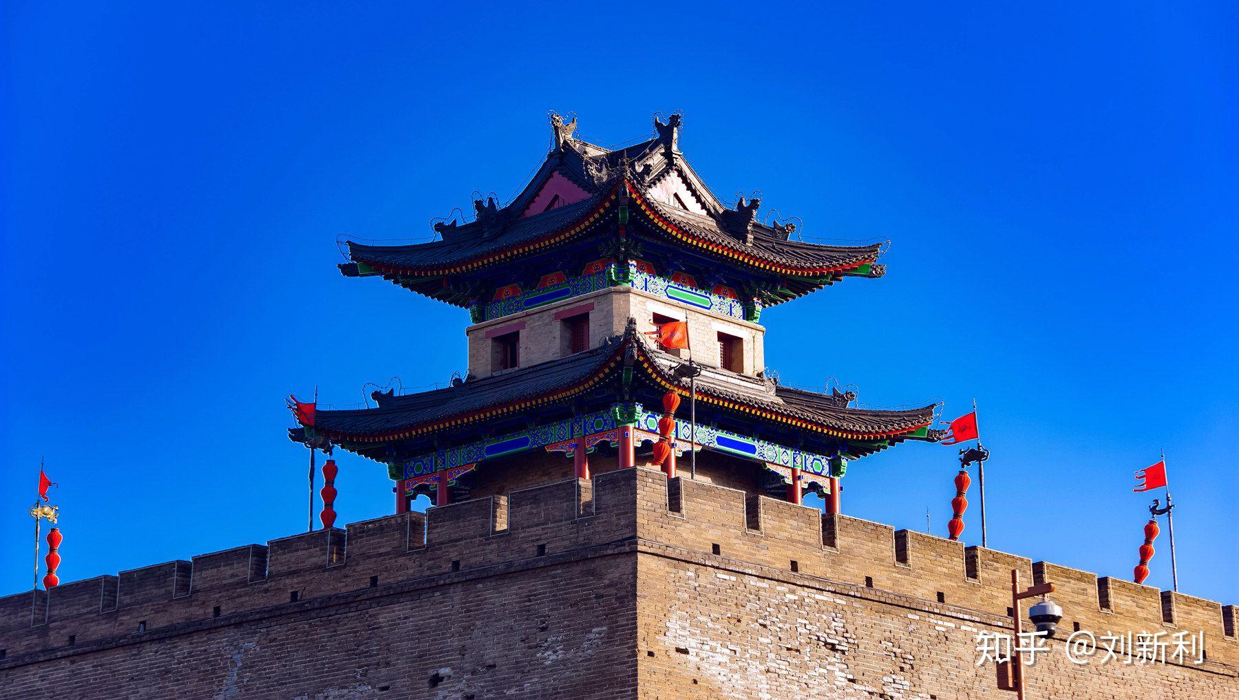 冬季游西安城墙景区