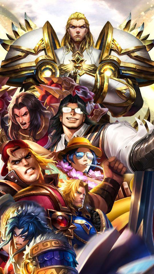 对抗路英雄皮肤组合壁纸