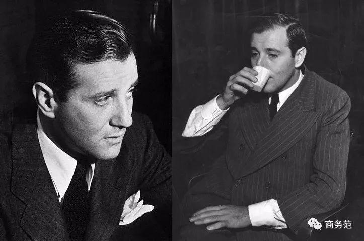 而美国现代犯罪之父查理·卢西安诺,也是常年一头复古波浪示人,虽然其