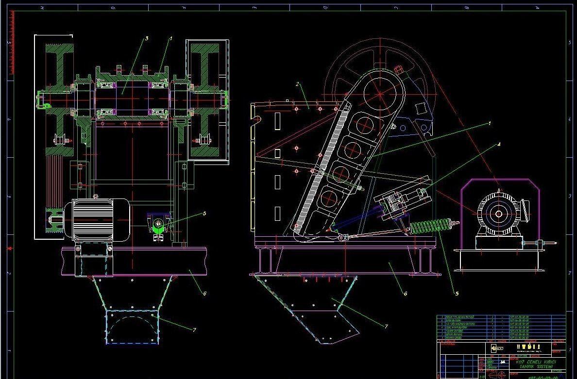 NACE破碎机/振动给料机/振动筛图纸，整套CAD图纸，英文原版- 知乎