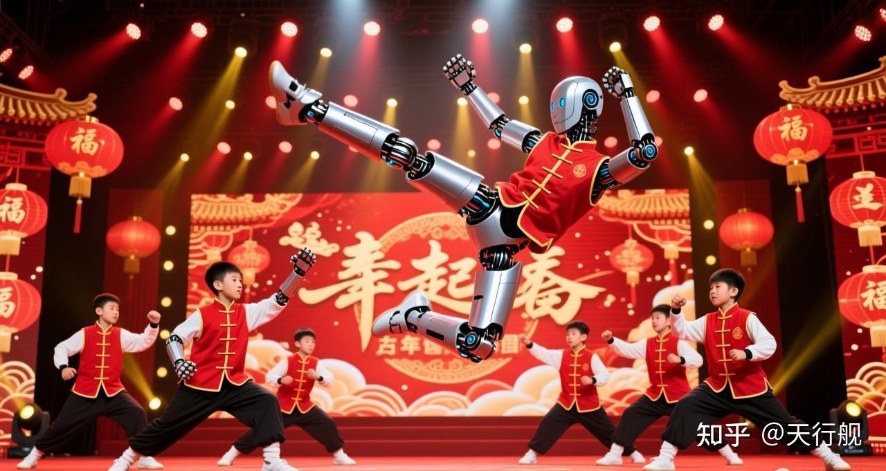 春晚机器人空翻暴击西方:去年还笑是玩具,今年直接吓得连夜拉黑 - 知乎