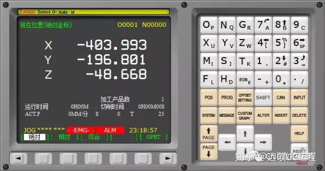 cnc法蘭克操作面板講解快來看看這些按鍵是什麼意思