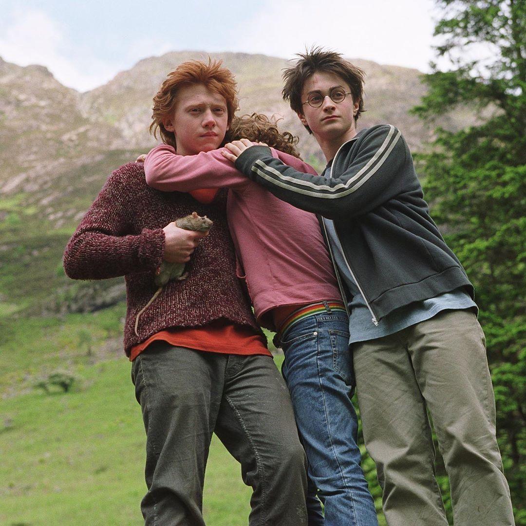 哈利波特三人组有哪些很可爱很甜的图