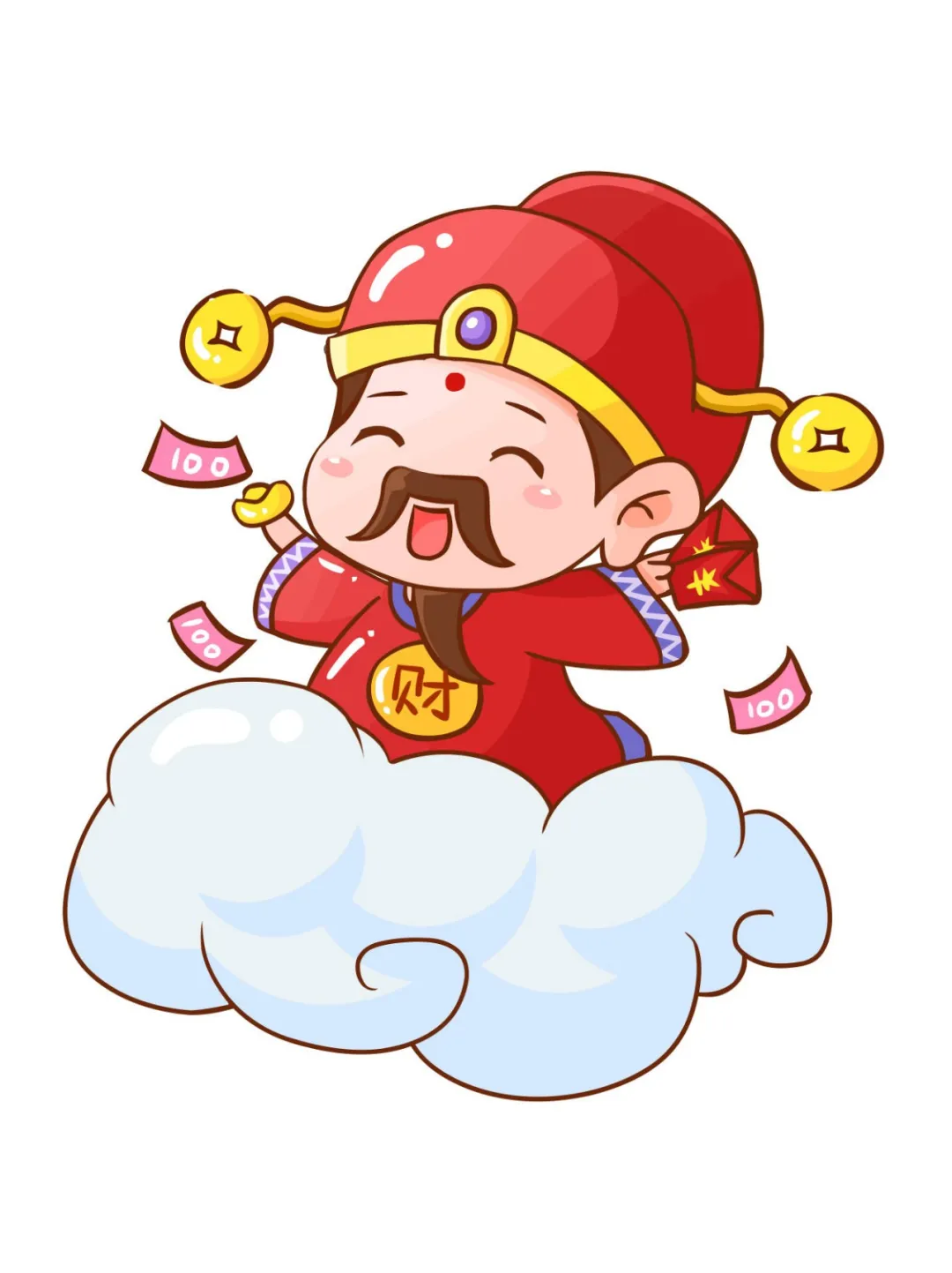 这个时候收到一个财神封面的红包心里都暖暖的~小编祝大家在2022年都
