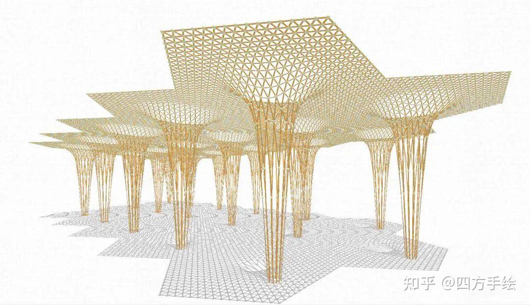 运用异形廊架构筑物让你的设计与众不同