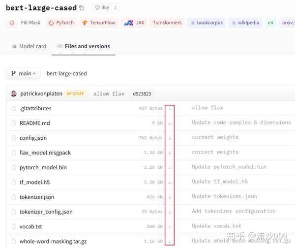 Huggingface Transformers模型下载 知乎