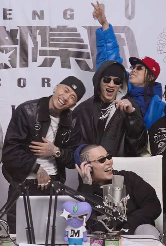 gai法老黄子韬张震岳有嘻哈节目组还有谁是那些年的说唱会馆不敢碰的