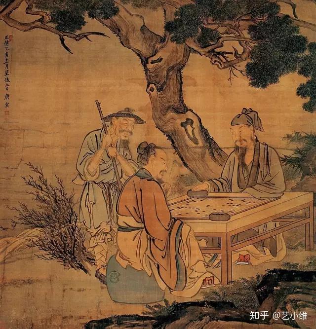 艺术大家 悲情才子唐伯虎的精品画作100幅！ 知乎