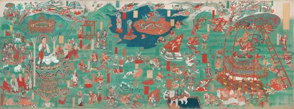 敦煌石窟百科:什么是经变画? - 知乎