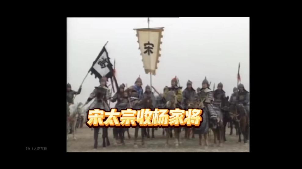 宋太祖收杨继业《杨家将》