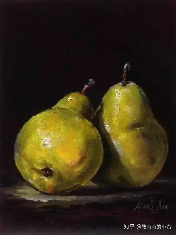 绘画艺术丨单个油画静物，塑造满满的体感- 知乎