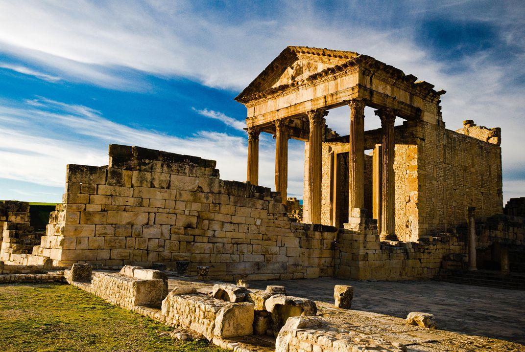 2- 杜加古城  努米底亚王朝繁华的痕迹