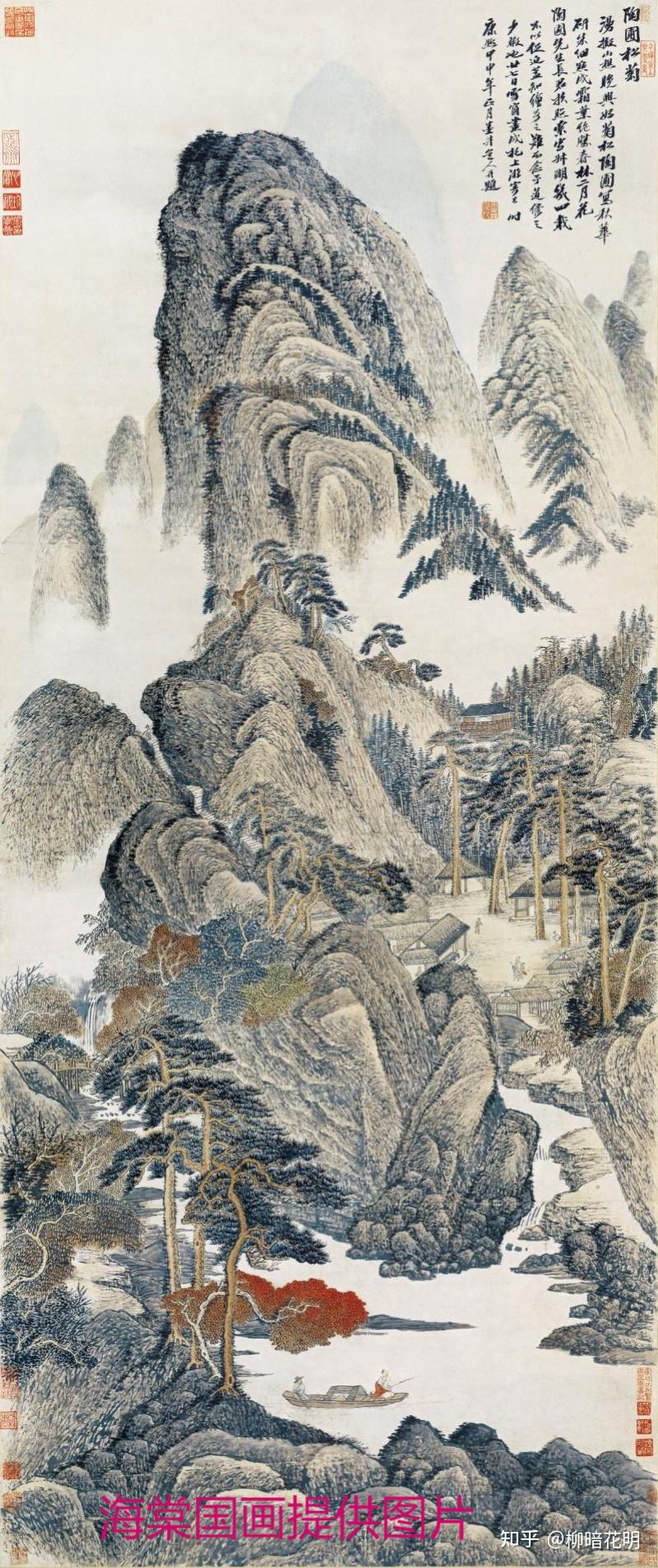 清代吴历山水画合集 - 知乎