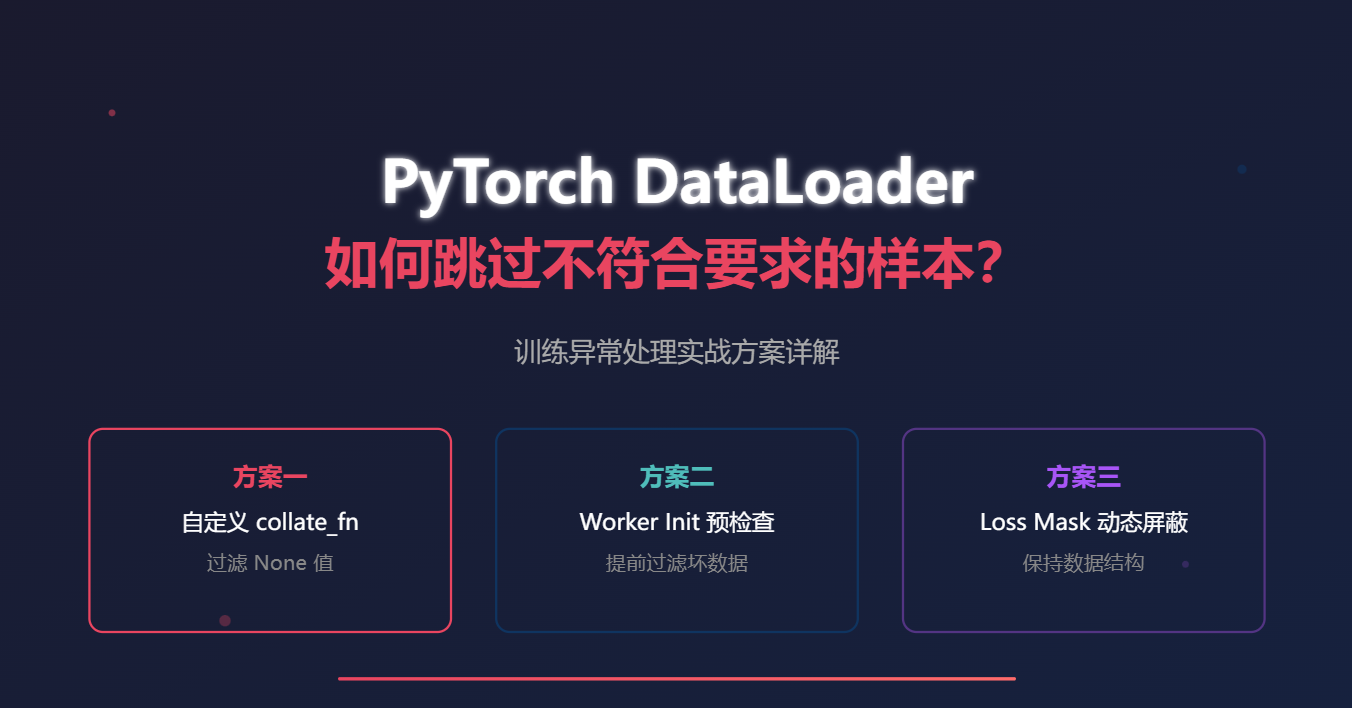 Pytorch Dataloader如何跳过不符合要求的样本？ - 知乎