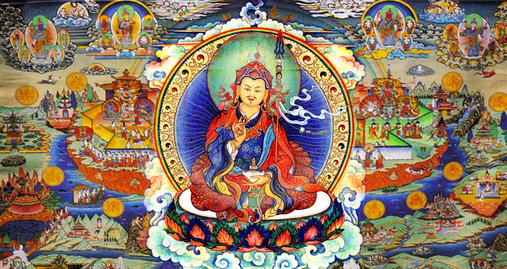 莲花生大师 金刚七句祈请文 知乎 莲花生大师 金刚七句祈请文 知乎