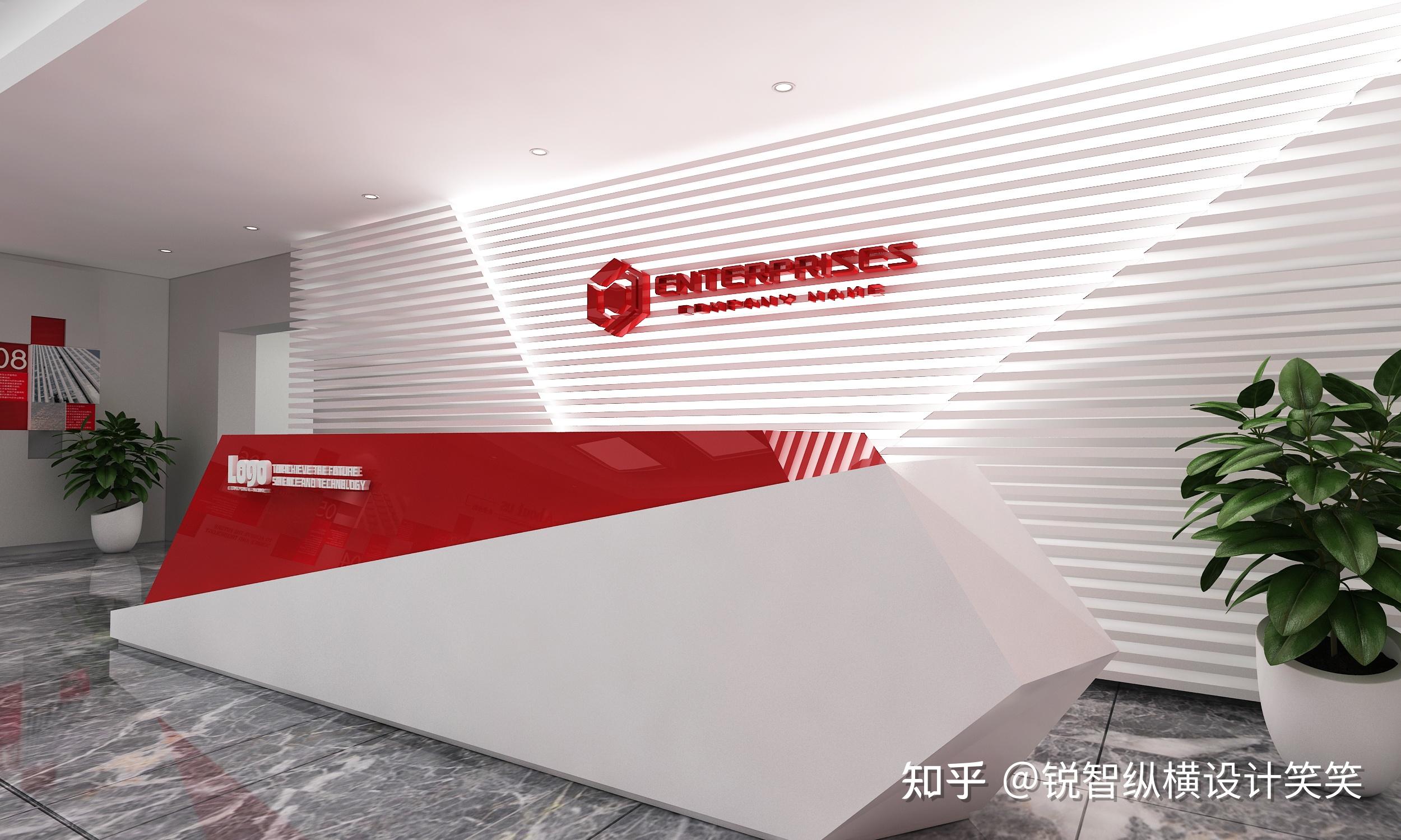 怎样设计打动人心的公司进门文化墙?