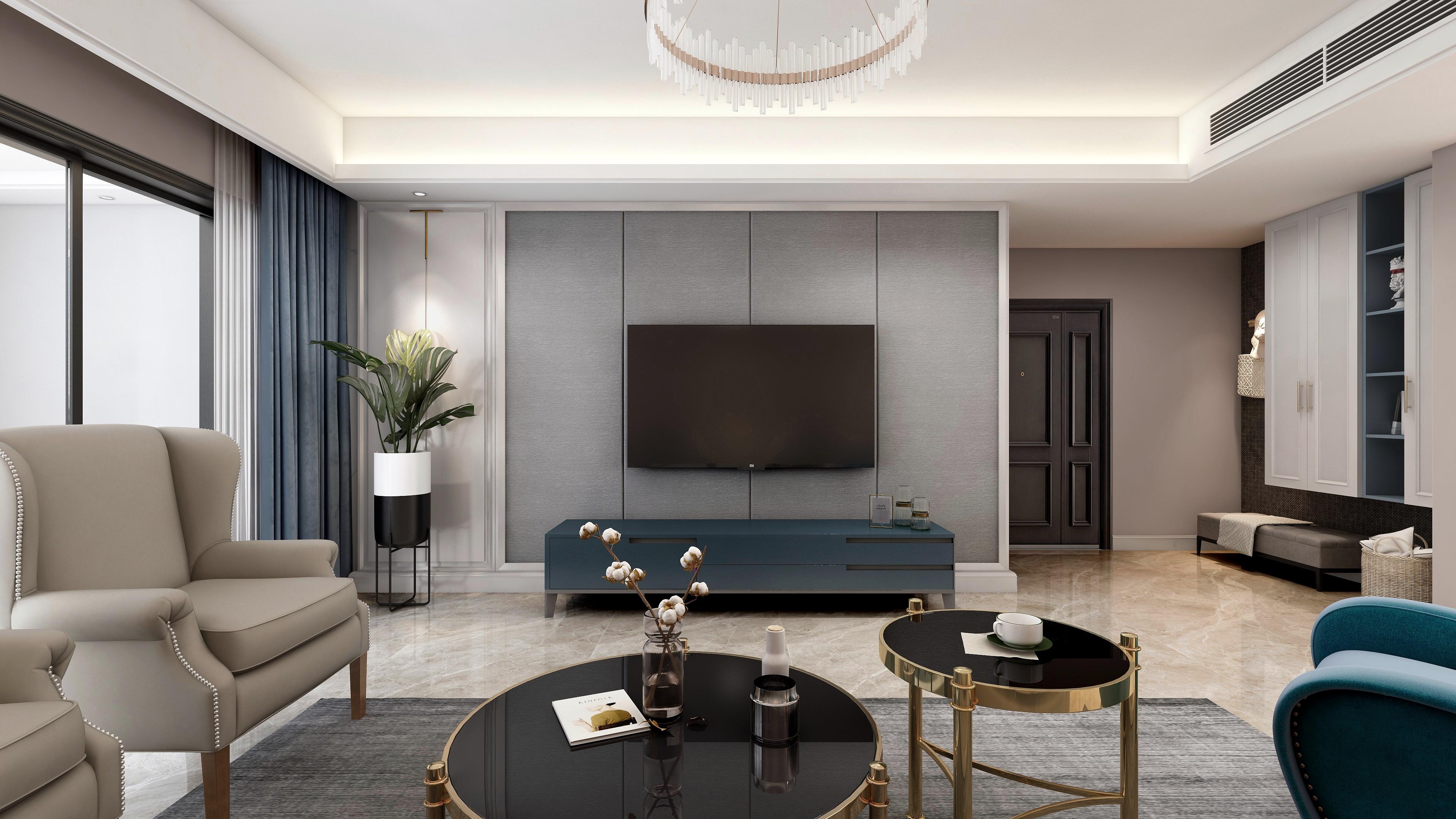 简而不凡从容优雅感受不一样的美式轻奢风