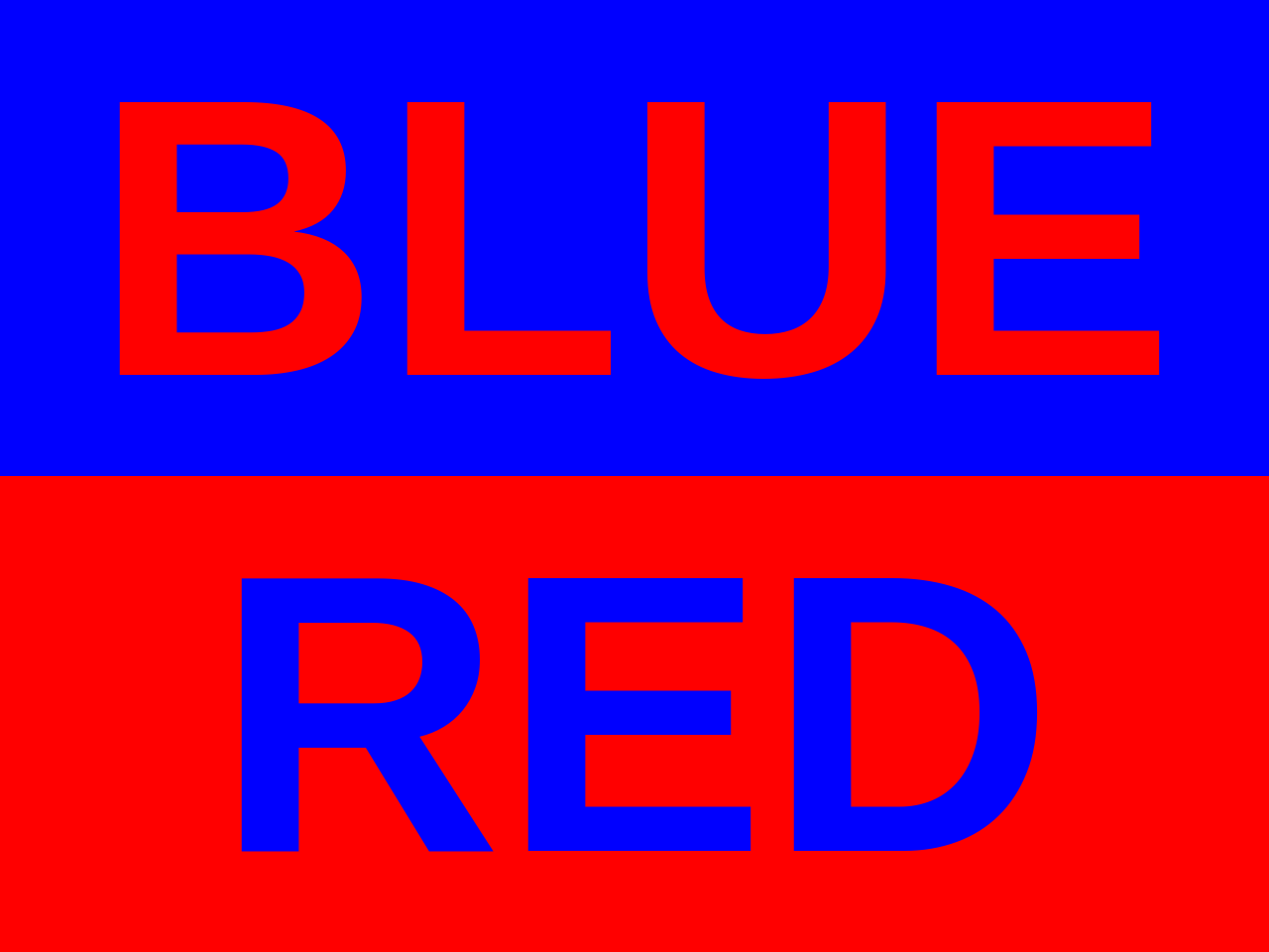 是红蓝还是蓝紫