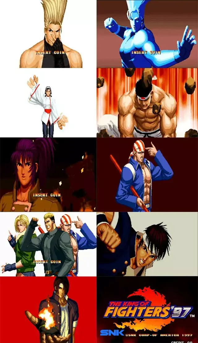 拳皇的开场动画都是做得非常深入人心的,不知道大家对那个版本的开场