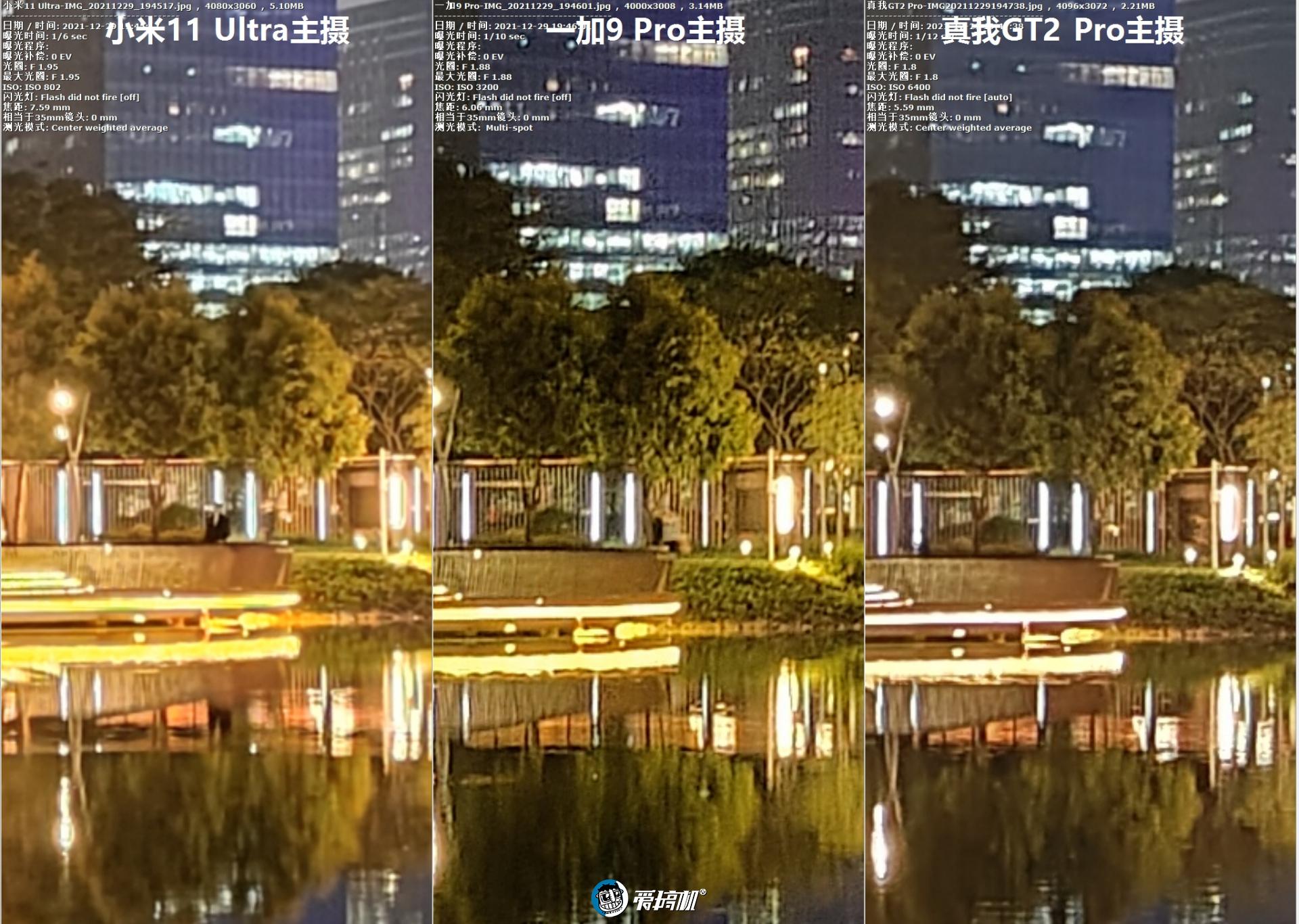 150度超广角实力如何真我gt2pro小米11ultra一加9pro拍照对比