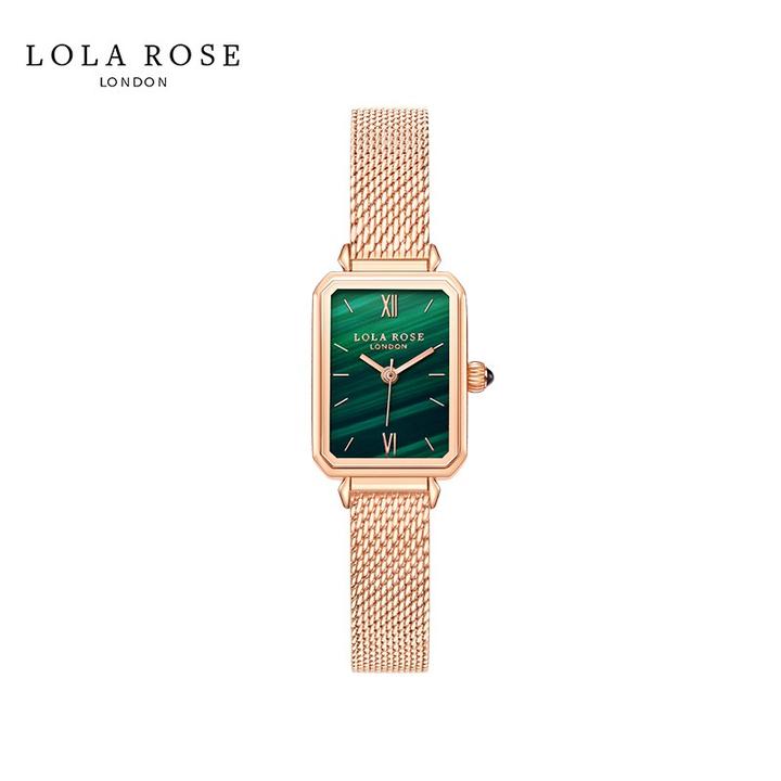lola rose手表女英国时尚防水石英女士手表正品方形小