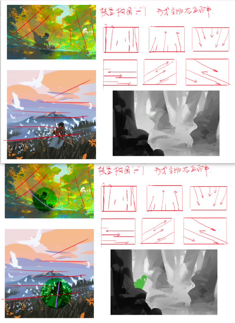 画画不会构图构图有哪些实用技巧