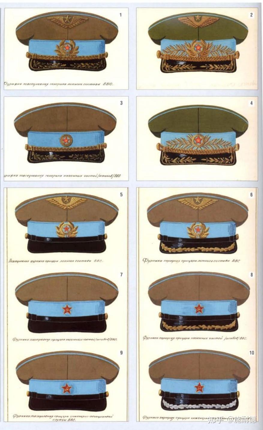 苏联空军军帽图片