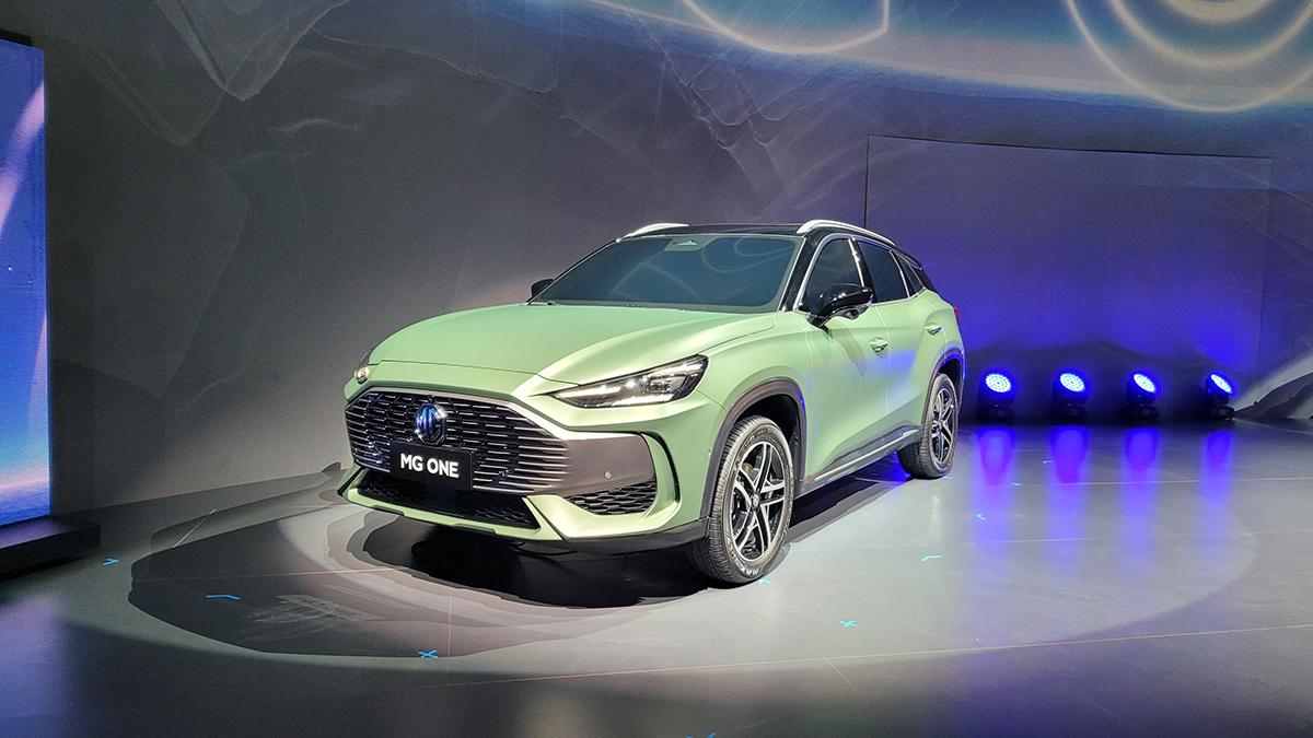 基于上汽全新平台打造名爵mgone全球首秀