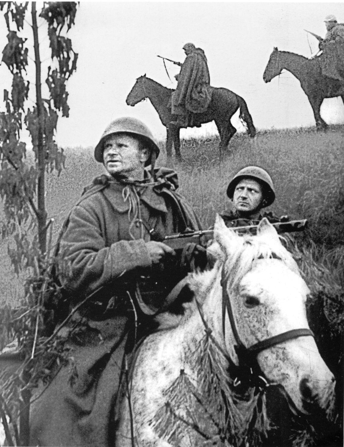 为什么二战骑兵不使用冲锋枪? - 知乎