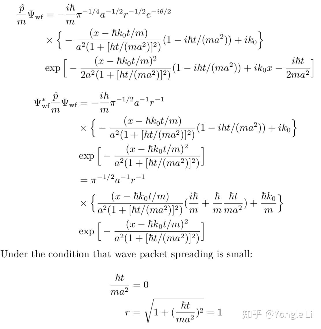 量子流体力学与波包 - 知乎
