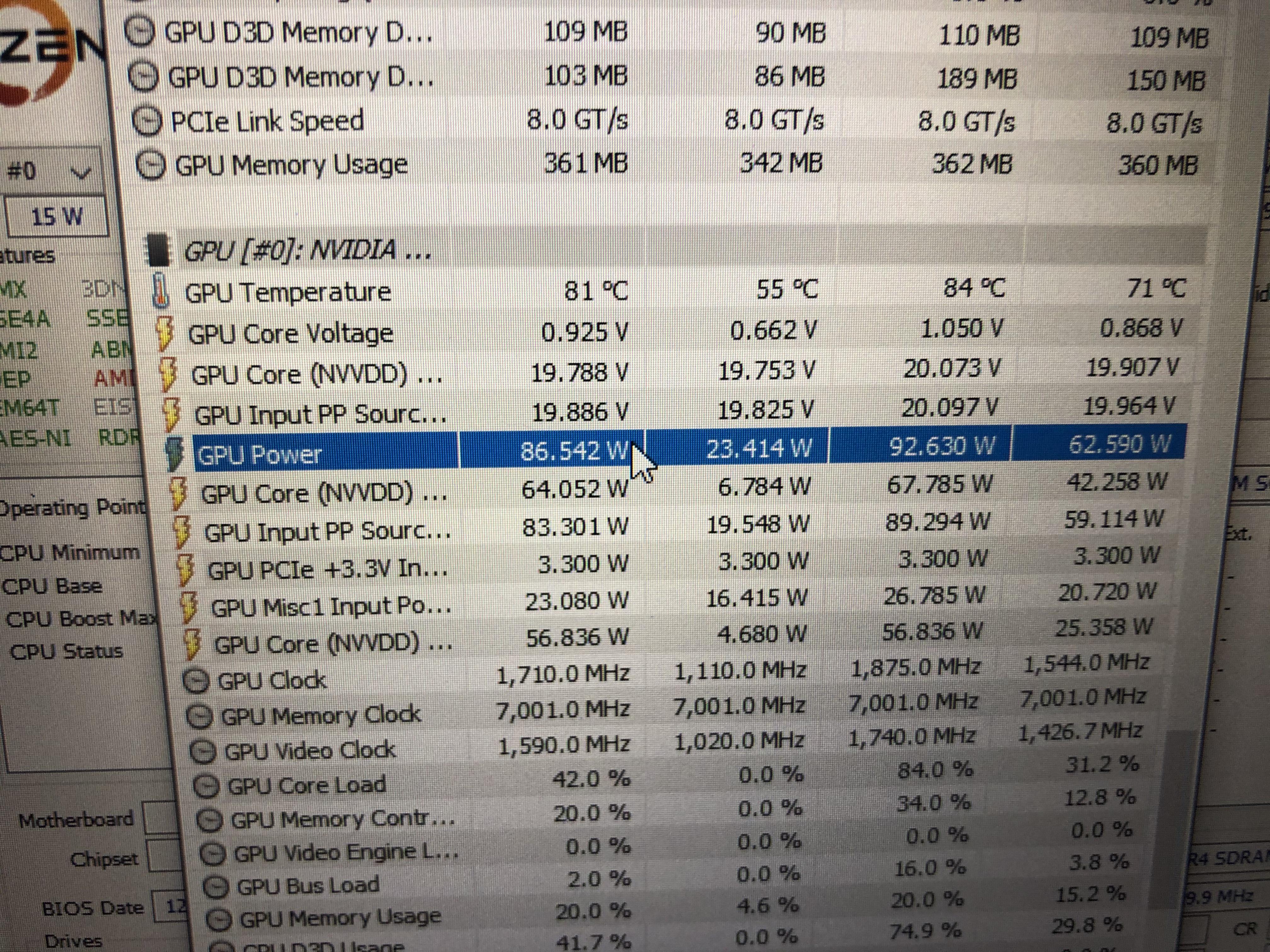 请问rtx2060的gpu-z的这个参数正常吗? - 知乎