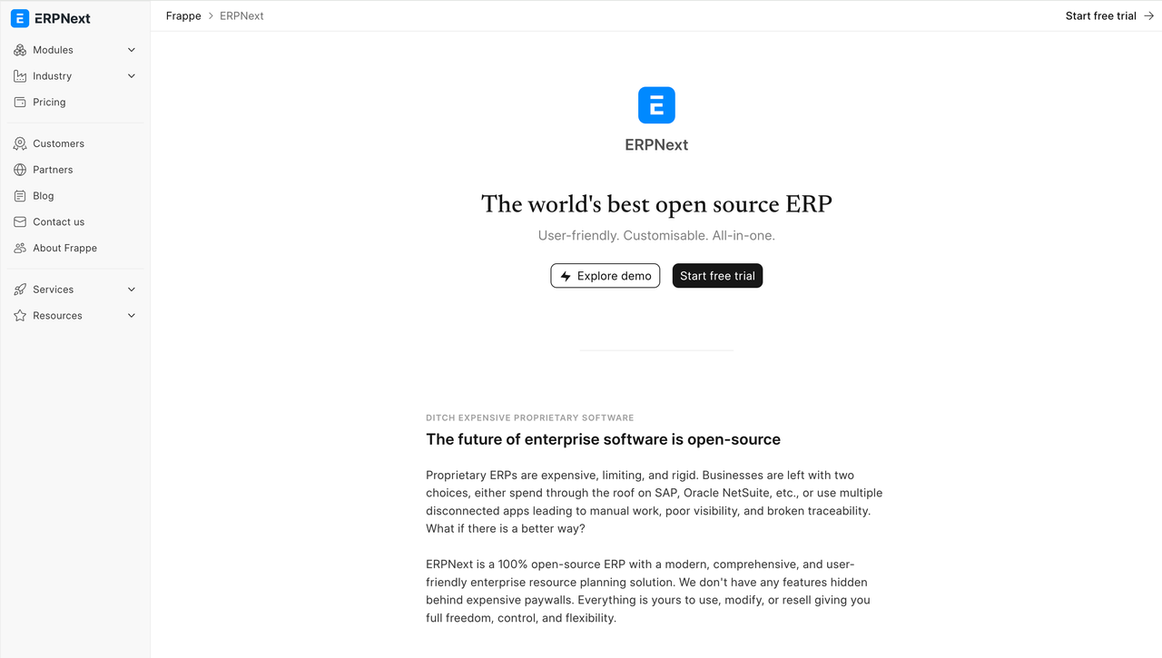 10 个最受开发者喜爱的开源 ERP / CRM 项目（GitHub Star 榜单） - 知乎