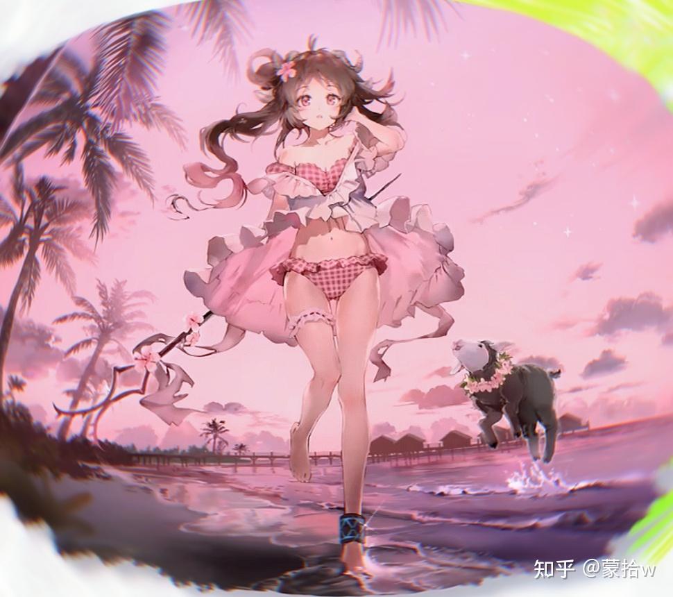 如何评价明日方舟艾雅法拉小羊泳装皮肤