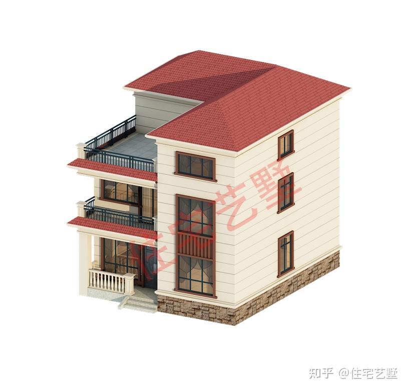 给大家分享一款85平的小户型别墅设计设计时尚大气