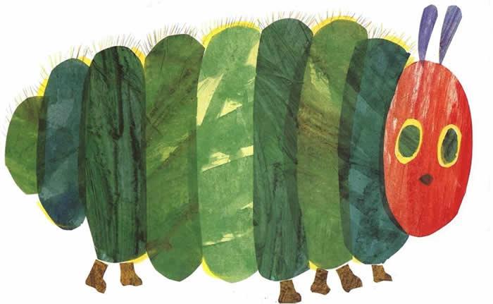 原版繪本分享:the very hungry caterpillar 好餓的毛毛蟲