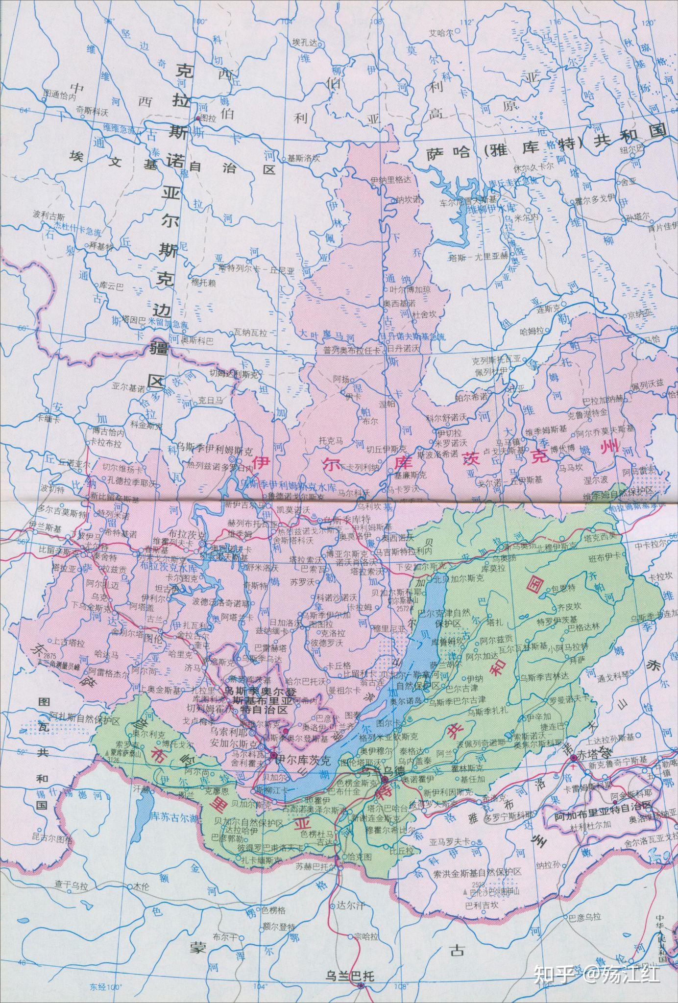 俄罗斯联邦🇷🇺行政区地图