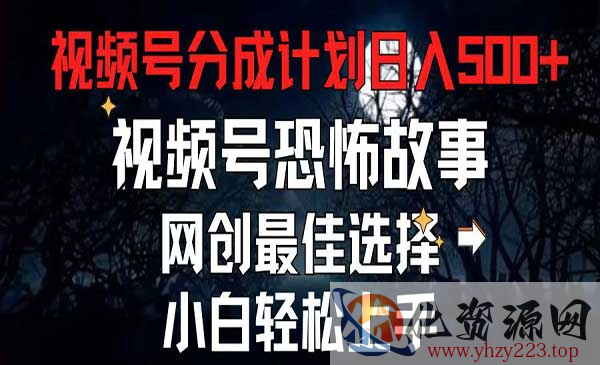 恐怖故事：视频号流量新引爆点_wwz