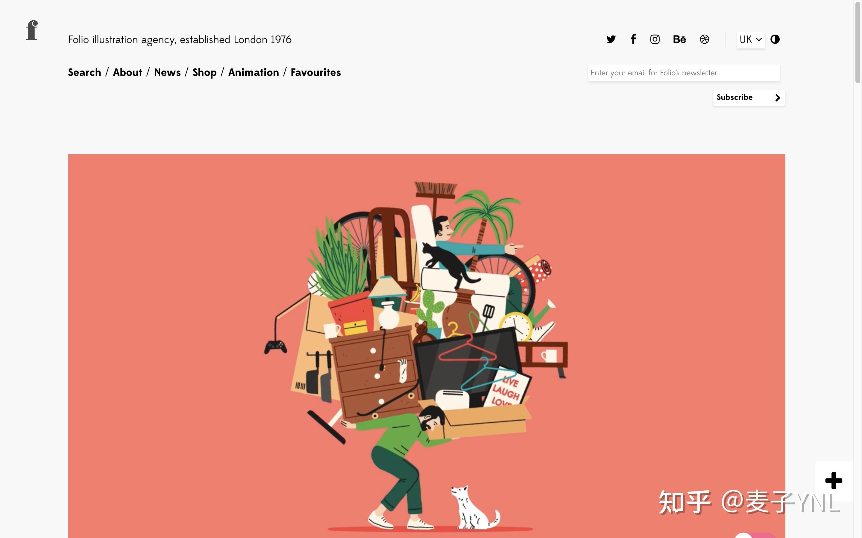 国外插画设计网站