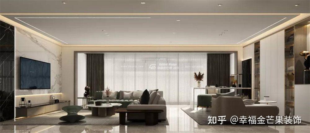 【幸福金芒果】昆明山海春风162㎡装修|现代风格|是我理想中的家 - 知乎