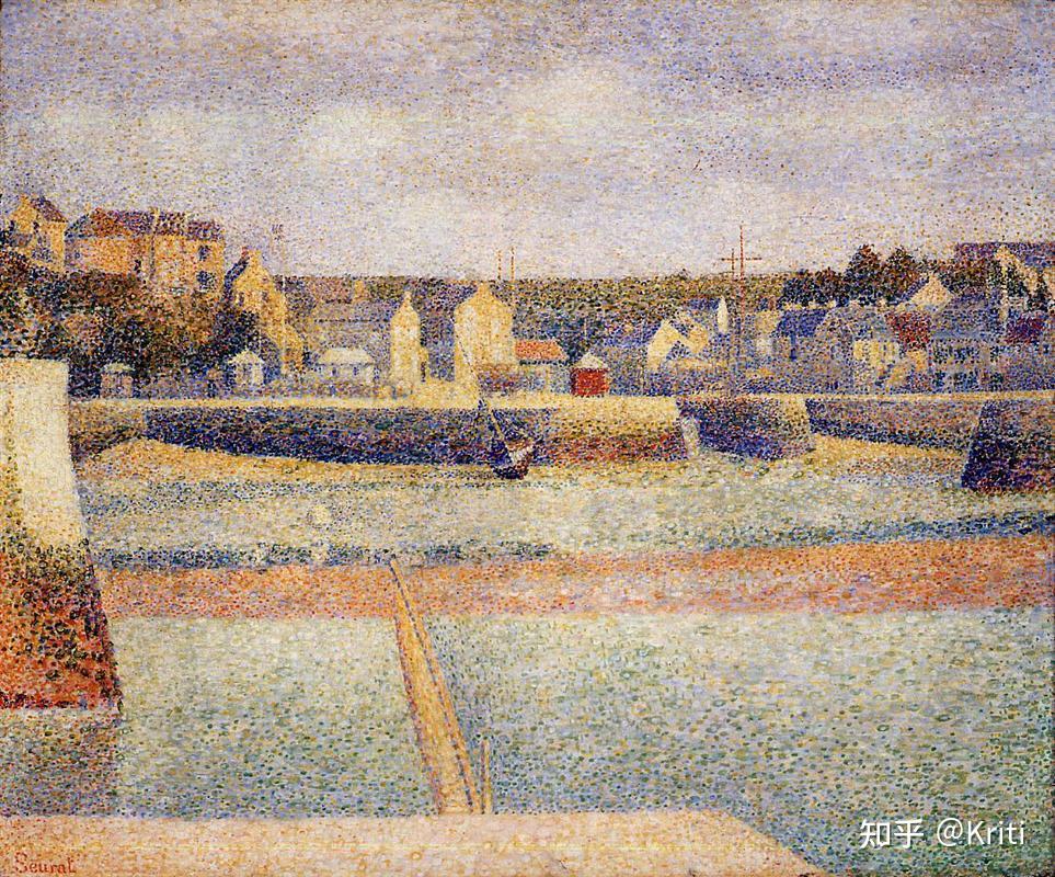 腕法國後印象派畫家喬治修拉georgesseurat18591891