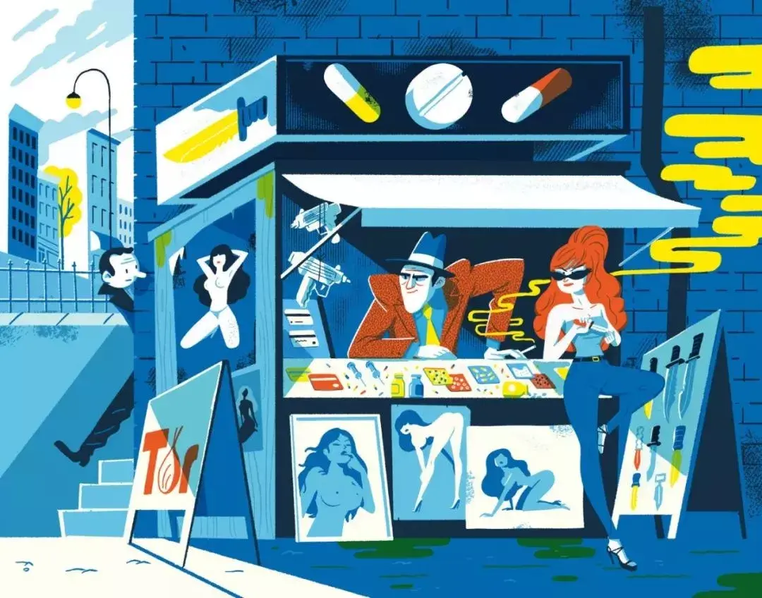 来自英国著名插画师的复古格调色彩插画每一张都想收藏